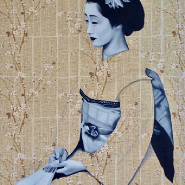 100. Fumiyo, 90x60 cm